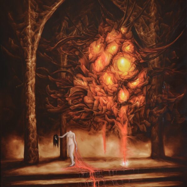 Blood Ritual, 100 x 80 cm